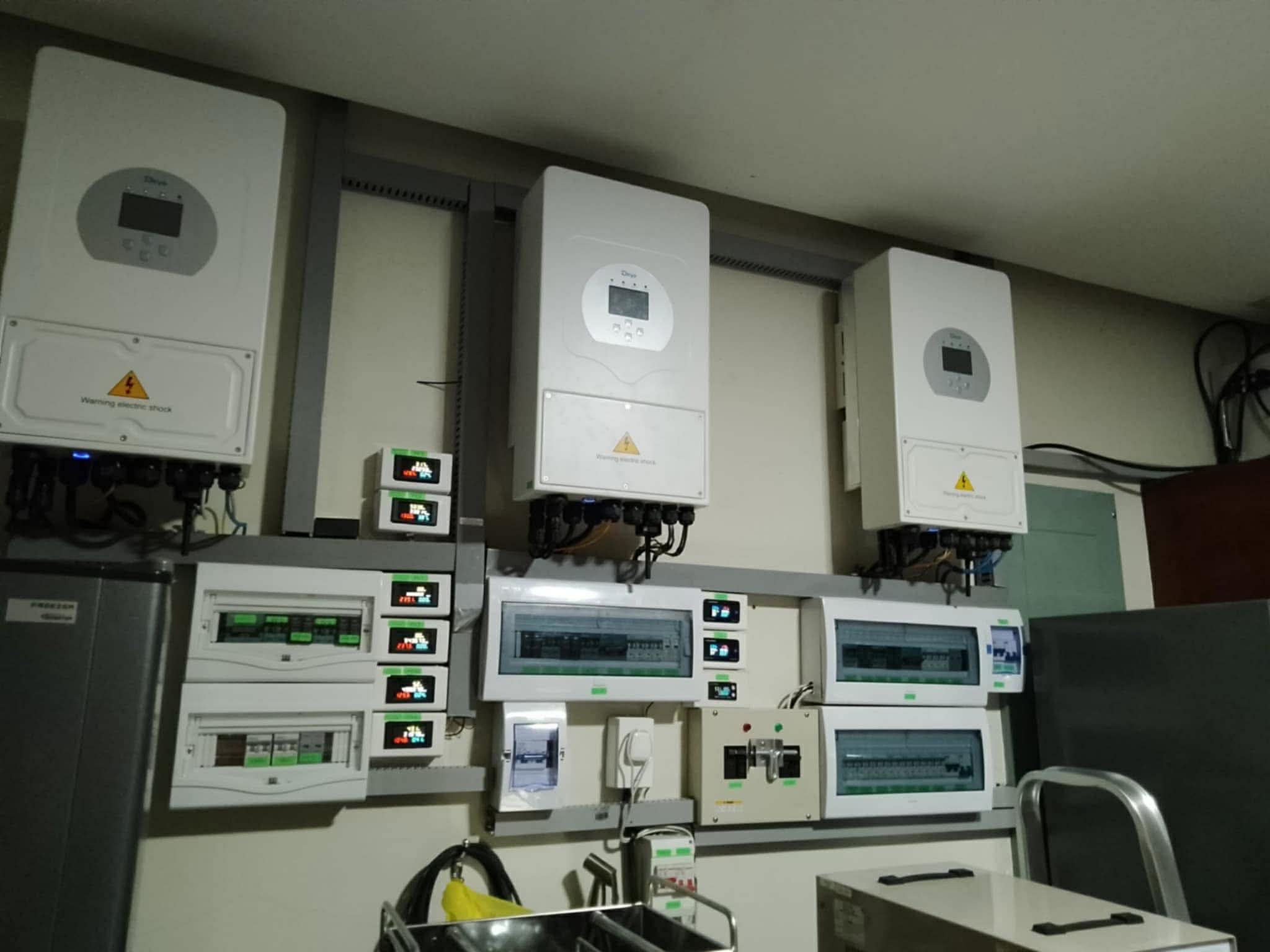 16k VA home solar system installation